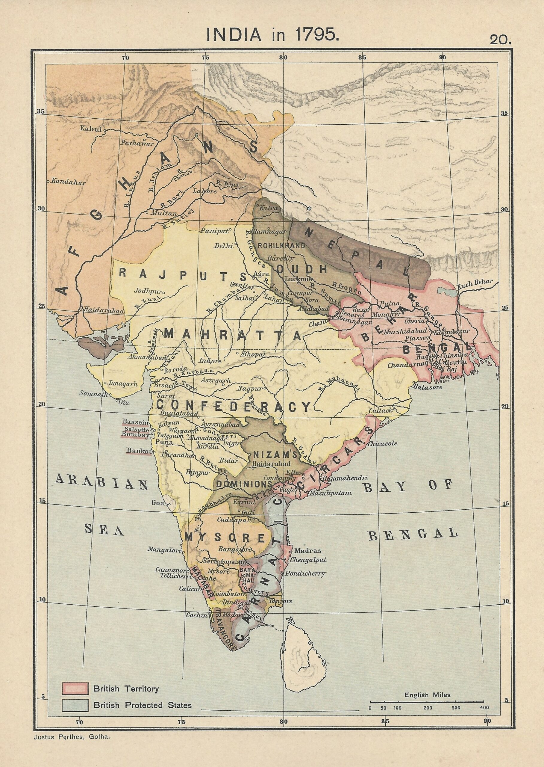 India - 1723 Constitutions